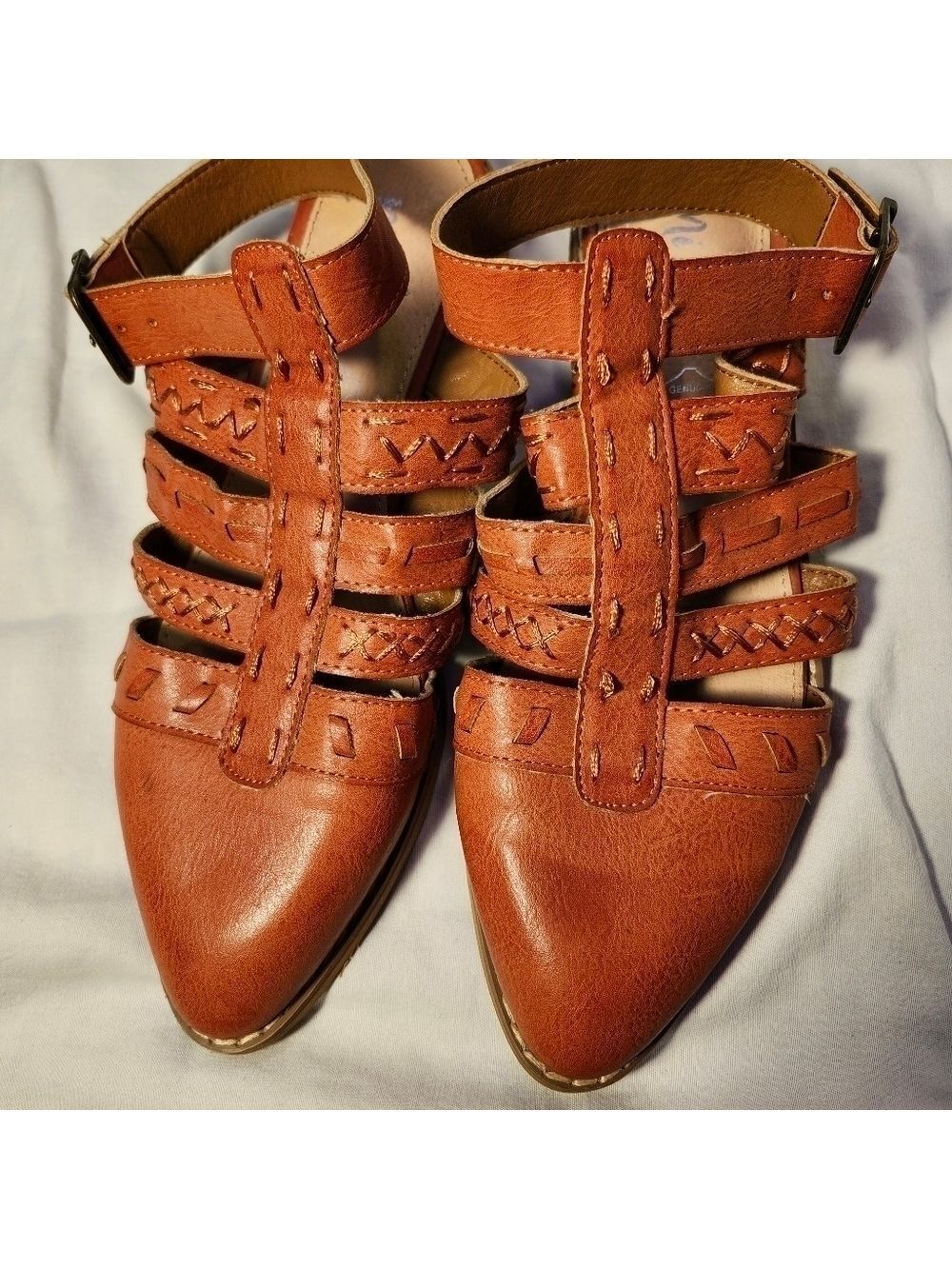 MI.MI Anthropolgie Mules sz 8